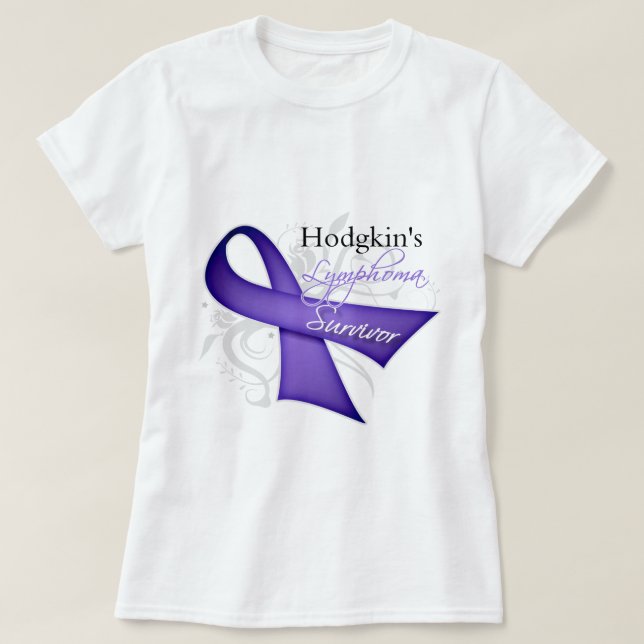Survivor - Hodgkins lymphoma T-shirt (Design framsida)