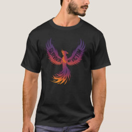 Survivor, inte offer Phoenix Cancer Domestic Viole T Shirt