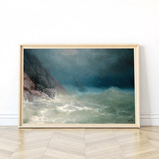 Survivor, Ivan Konstantinovich Aivazovsky Poster (Skapare uppladdad)