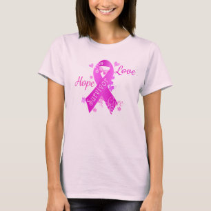 Survivor Kärlek Hope Cure T-shirt