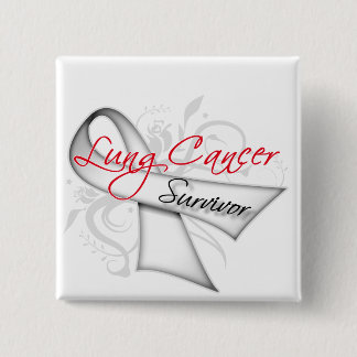 Survivor - Lung Cancer Ribbon Knapp