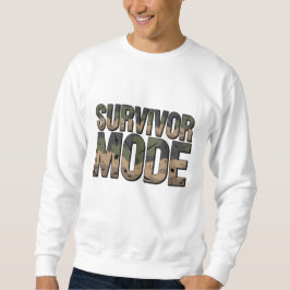 Survivor Mode Tank – Army Power Look Lång Ärmad Tröja