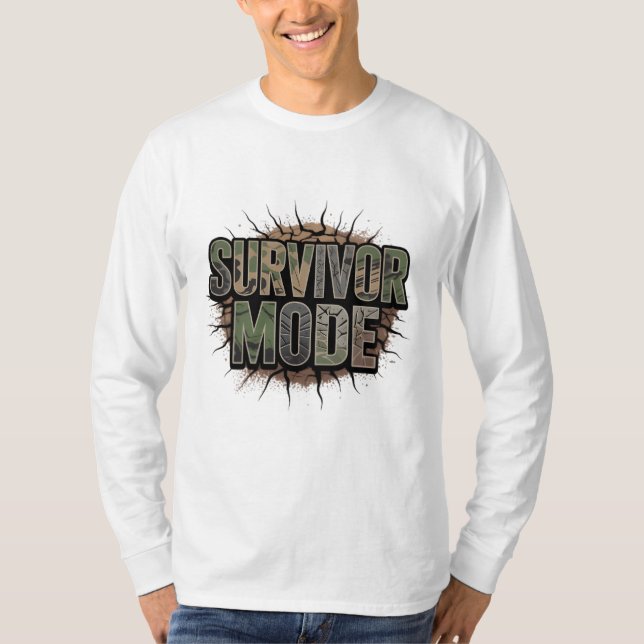 Survivor Mode Tank – Break Limits T Shirt (Framsida)