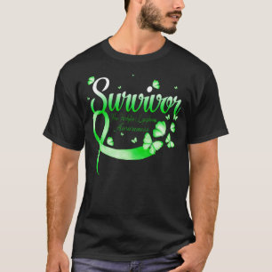 Survivor Non-Hodgkins lymphoma Awareness Butterf T Shirt