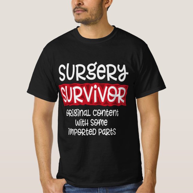 Survivor Original Innehåll med vissa Importera T Shirt (Framsida)