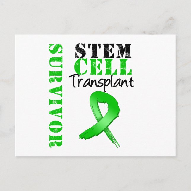 Survivor - Stem Cell Transplant Vykort (Framsida)
