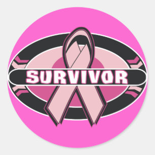 Survivor Stickers Runt Klistermärke