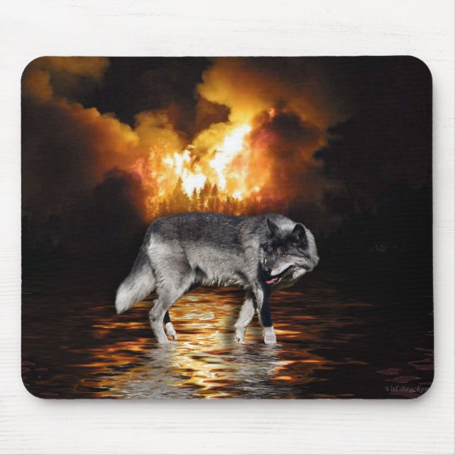 ’Survivor’ Varg Mousepad Musmatta (Framsidan)