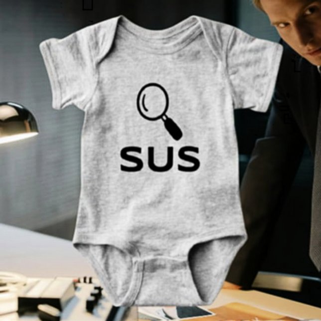 SUS Baby Bodykostym - för den minsta misstänkte T Shirt (Skapare uppladdad)