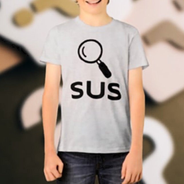 SUS Barntröja – Fånga den misstänkte med stil T Shirt (Skapare uppladdad)