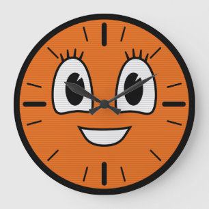 Sus Clock - med skanningslinjer Stor Klocka