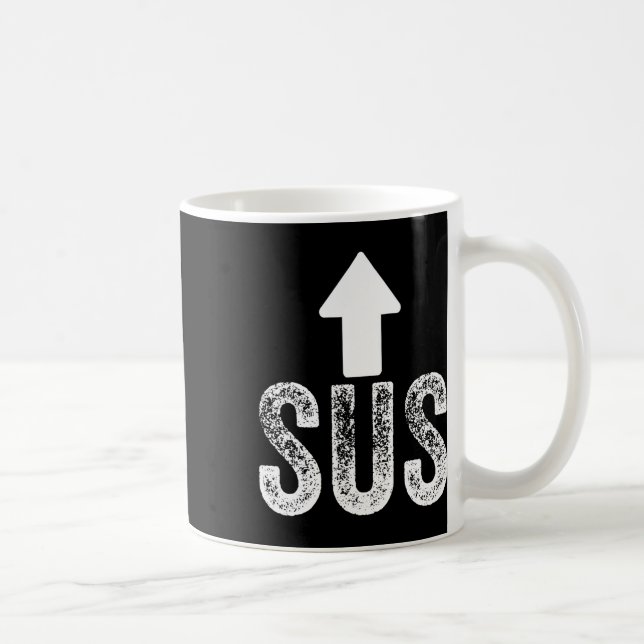 Sus Game Idk Bro Bruh Meme Funny Video Gamer 1 Kaffemugg (Höger)