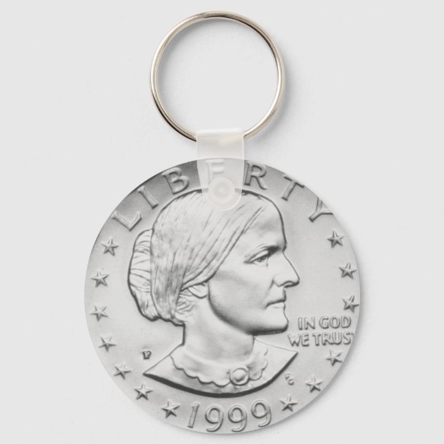 Susan B. Anthony Dollar image Keychain Nyckelring (Framsida)