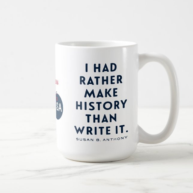 Susan B Anthony Women's Vote Centennial 100 År Kaffemugg (Höger)