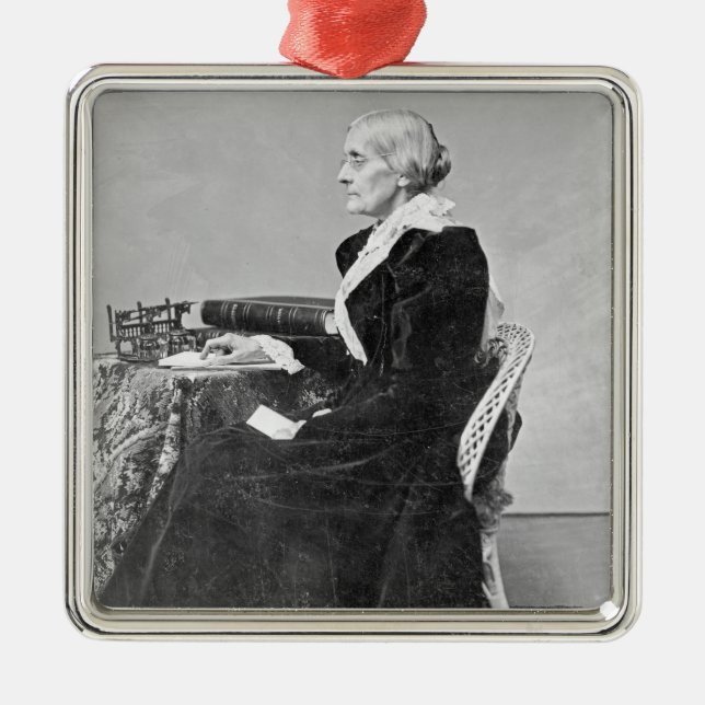 Susan Brownell Anthony Julgransprydnad Metall (Framsidan)