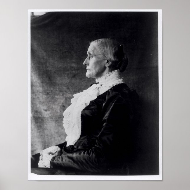 Susan Brownell Anthony Poster (Framsidan)