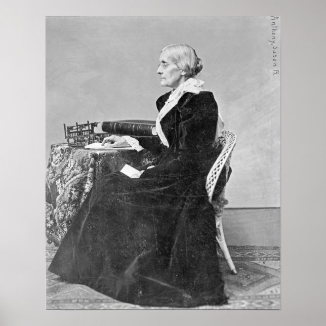 Susan Brownell Anthony Poster (Framsidan)