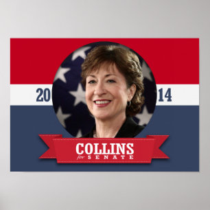 SUSAN COLLINS KAMPANJ POSTER