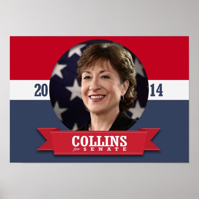 SUSAN COLLINS KAMPANJ POSTER (Framsidan)