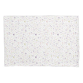 Susan Confetti Watercolor Dots Pillowcase