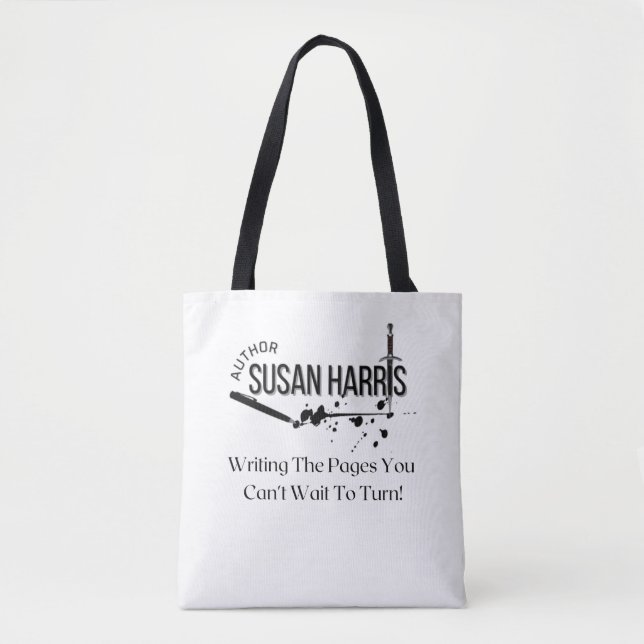 Susan Harris Author Tote Bag Tygkasse (Framsida)