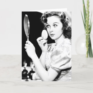 Susan Hayward Greeting Card Kort