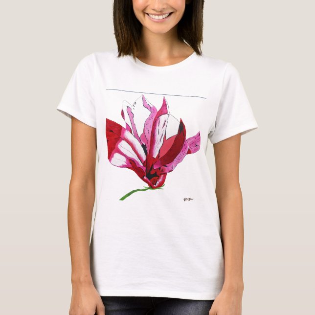 Susan Magnolia Tee Shirt (Framsida)
