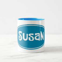 SUSAN Två-Tonad MUGG