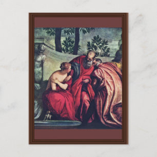 Susanna by Veronese Paolo (Bästa kvalitet) Vykort