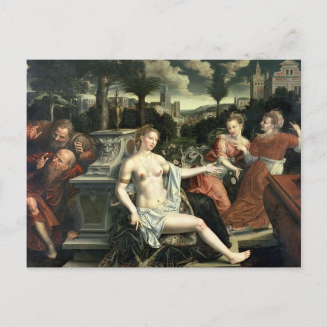 Susanna och Elders, 1567 Vykort (Framsida)