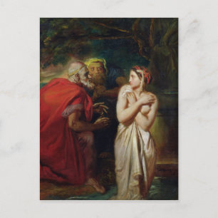 Susanna och Elders, 1856 Vykort