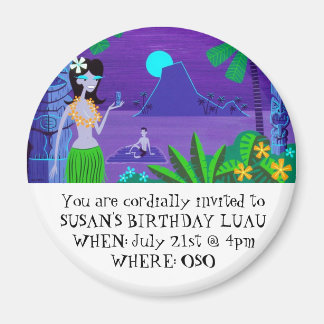 SUSANS BIRTHDAY LUAU - Natt Magnet