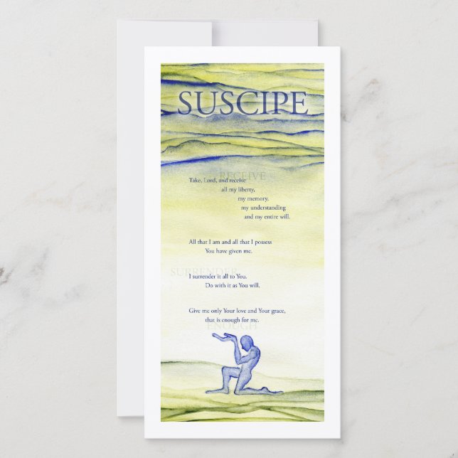 Suscipe (Prayer of St. Ignatius) (Framsida)