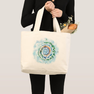 Susea Blu Studios Earth Day Shopping Tote Jumbo Tygkasse
