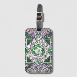 Susea Blu Studios Garden Luggage Tag Bagagebricka