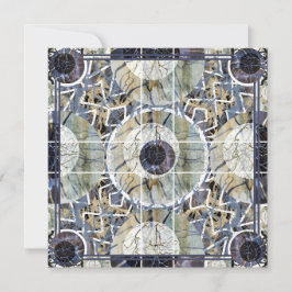 Susea Blu Studios Lightning Mandela Card Kort