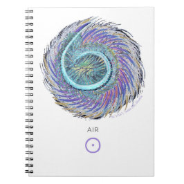 Susea Blu Studios Luft Notebook Anteckningsbok