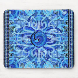 Susea Blu Studios Vatten Mandela Mouse Pad Musmatta