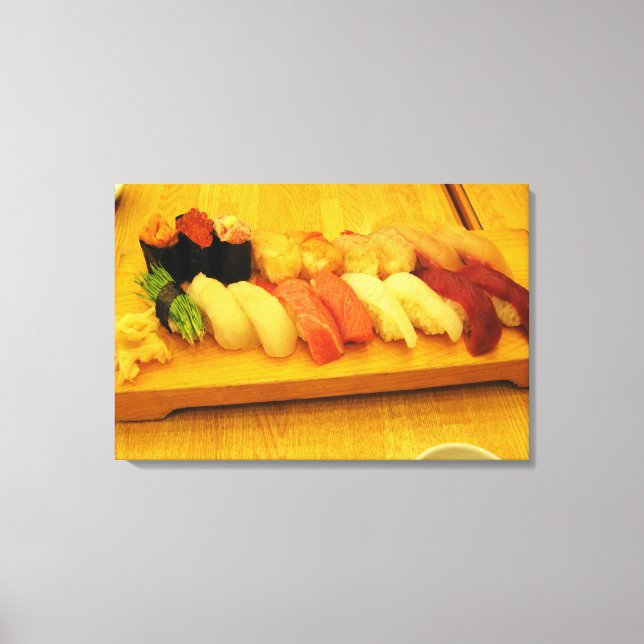 Sushi 寿司 canvastryck (Framsida)