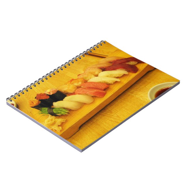 Sushi 寿 司 anteckningsbok (Vänstra Sidan)