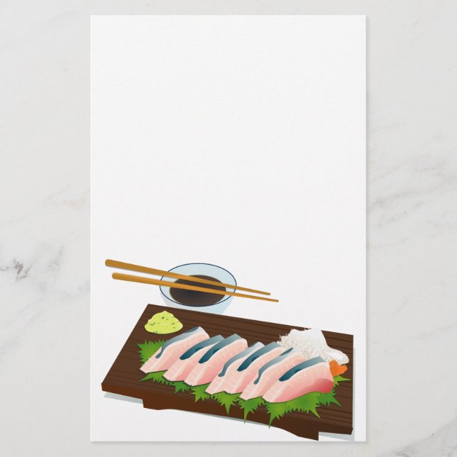 Sushi-2-stationeri Brevpapper (Framsida)