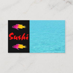 Sushi Affärskort Visitkort