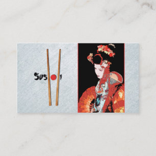 SUSHI - Affärskort Visitkort