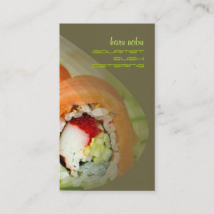 Sushi-affärskort Visitkort