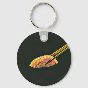 Sushi älskare-gåva nyckelring