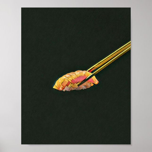 Sushi älskare-gåva poster (Framsidan)