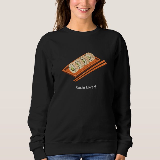 Sushi Älskare T Shirt (Framsida)