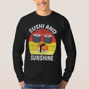 Sushi and Sunshine Japan Food T Shirt