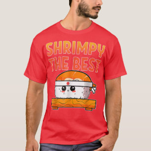 Sushi Anime Merch Manga Cosplay Japansk mat T Shirt
