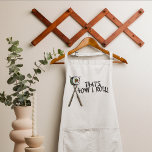 Sushi Apron Långt Förkläde<br><div class="desc">©WhupsadaisyCreations har coola för alla behov av mat, bakning eller grillning!</div>